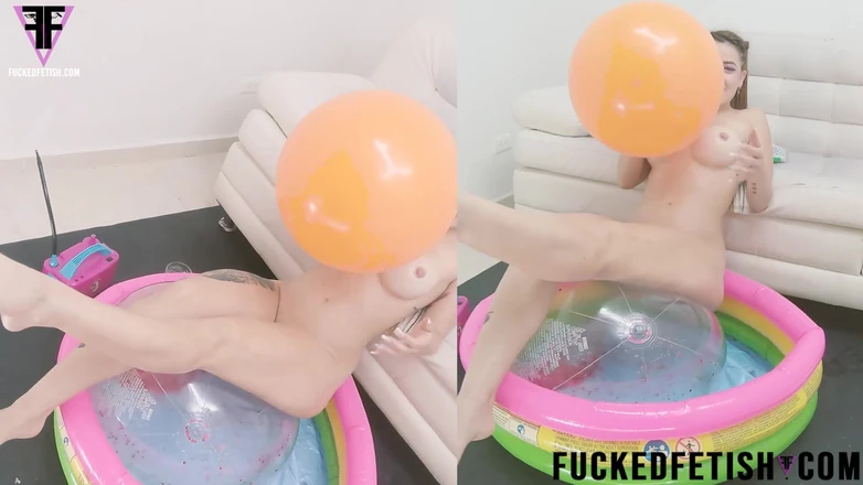 Fucked fetish: Free+b2p 17"18"ballons Pool Hot Water