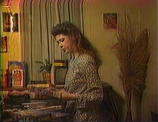 A Lesbian World: Sluts masturbate side by side then fuck each other