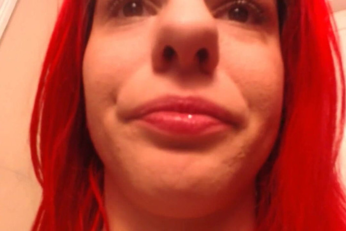 Quinn brooks: Coughing Throat Close up (wmv)