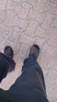 Sepatu spesial saya saat berbelanja