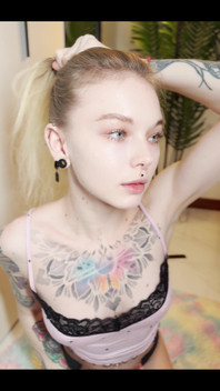 Look into those eyes when you`ll be cumming down my throat 