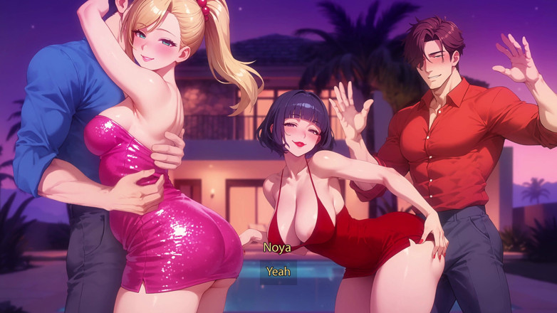 Hotgame Studio X: 热辣人妻渴望奇怪的鸡巴 - 勾引丈夫参加戴绿帽子的纸牌游戏 - 第4部分