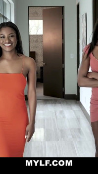 Ana Foxxx Evi Rei Ebony seks bertiga