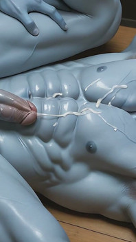 Un athlète de twink en lambeaux et le prince géant de Frost dans un étirement anal extrême