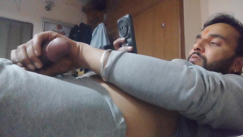 Rajasthani-old-lover: India hombre masturbarse