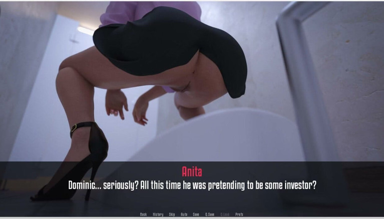 XXX Games Bunk: Anita's Internship - Gameplay - Roleplay - Petite Teen Pissing and Gives Blowjob...
