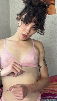 JOI Soft Dom: Транс змушує тебе кінчати на неї