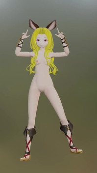 S-cathacha Pokedance, couleur de cheveux blonde Modifier Smixix