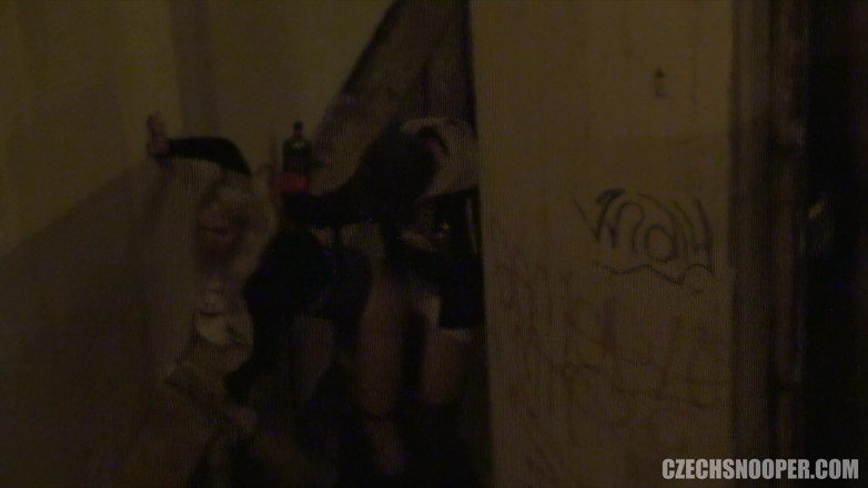 Czech Snooper: Czech snooper 5: filthy outdoor exhibitionist gives voyeurs a perfect view!