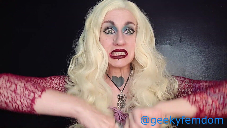 Geeky Femdom: Hocus Pocus-Ejaculare prematură