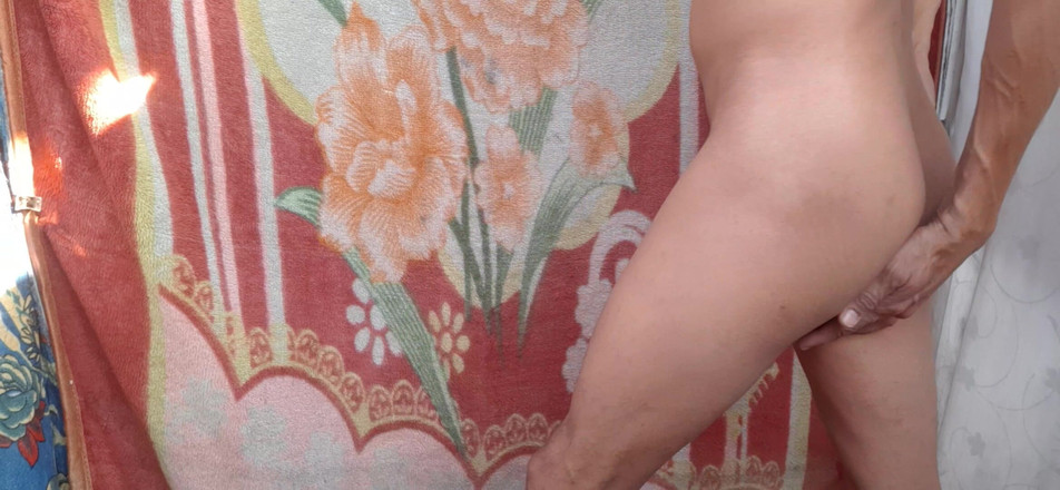 Che: 후장 섹스 핑거링 서 있는 인도 남자