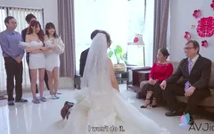 Groom gets cucked by sakura on his wedding night