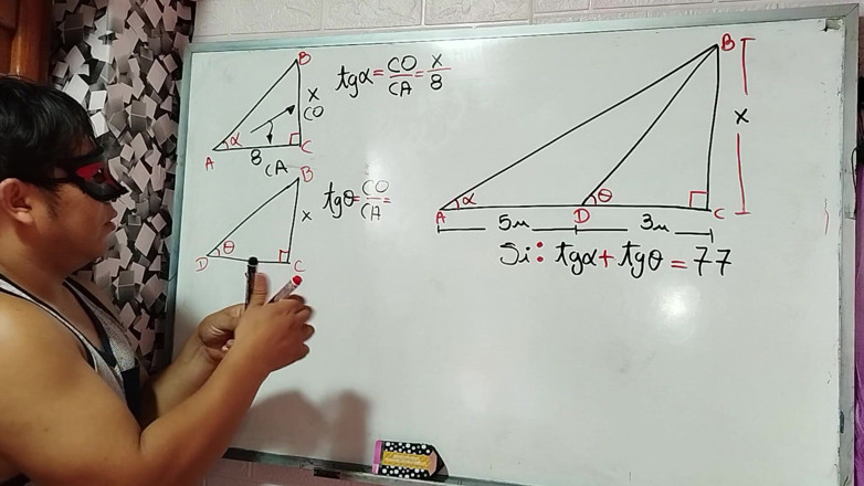 Rosaroja: 27 Trigonometry Calculate the Height and Area of the Triangle -...