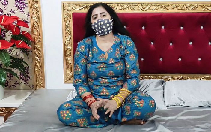 Raju Indian porn: 最美丽的印度阿姨为粉丝自慰