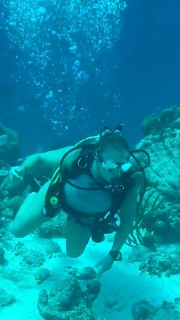 Mistress Pink Pearl: Tempo da sola in Bonaire