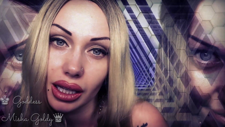 Goddess Misha Goldy: Mesmerizing 3Dio ASMR! This is my hand touching your cock! And...