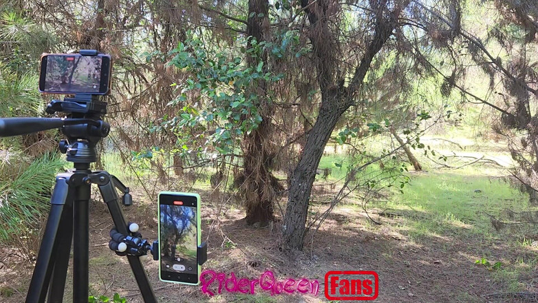 Riderqueen BBW Step Mom Latina Ebony: Riderqueens: video untuk penggemar di luar ruangan