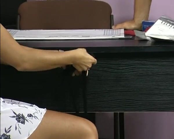 Deutscher hardcore: Superbe deutsche schlampe in strumpfhosen gefickt