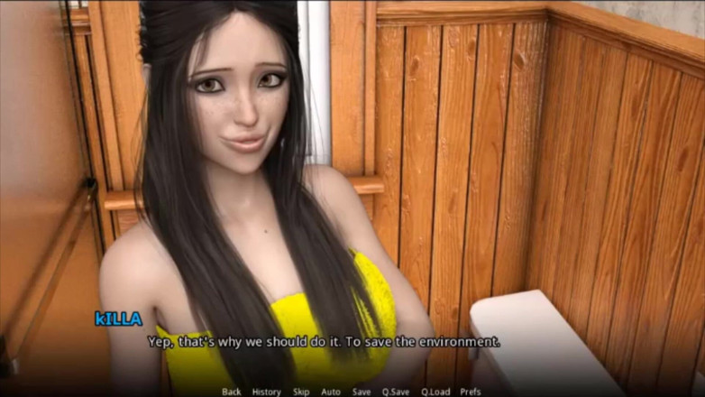 Visual Novels: Universiti bintang WVM bahagian 23 - ditangkap jalang dan berkongkek di rumah...