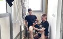 Ethan Lestray: Made a Juicy Blowjob to a Twink and Finished on...