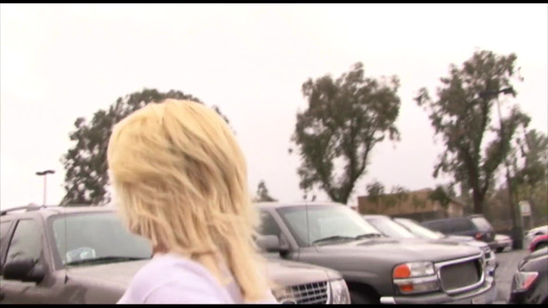 Big Black Pickup: Cute blonde gets trained well by a big black cocked...