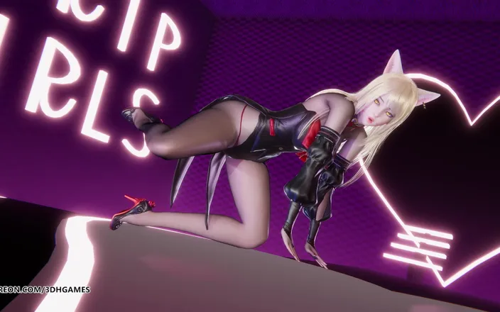 3D-Hentai Games: [mmd] 4l (4ladies) - Move Ahri Sexy Striptease League of Legends Hentai Uncensored 4K 60fps