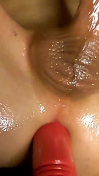 Oiled Ass and New Lovense Toy