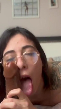 Sfida deepthroat da 22 cm - senza gag, solo lussuria