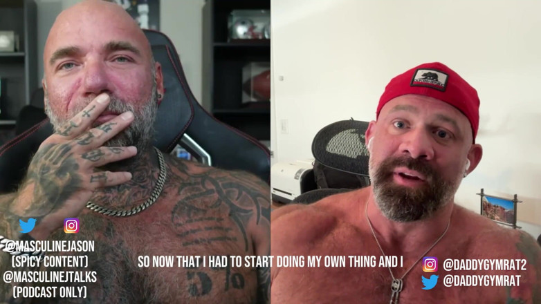 Raw and Uncensored with Masculine Jason: Wyznania gwiazdy porno - stepdaddy gym rat odcinek 167