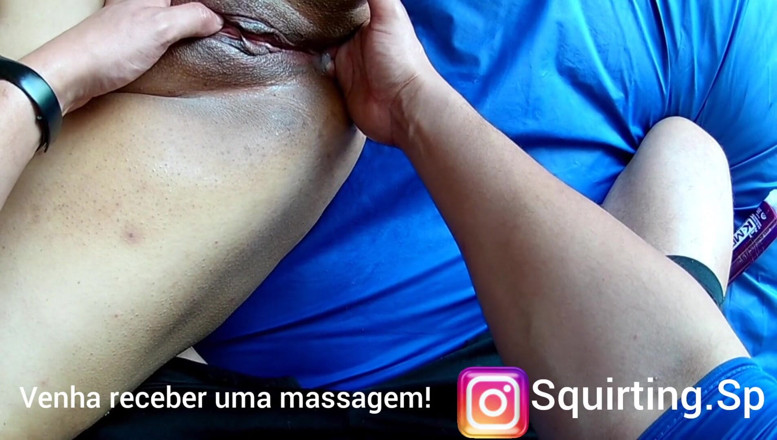 Squirting Sp: Fetisch-massage # 11 abgeschlossen. Peitsche, anal
