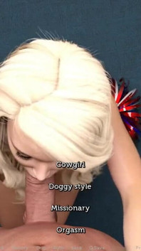 Lezioni di recitazione: scopare una cheerleader del college in un dormitorio-Ep13