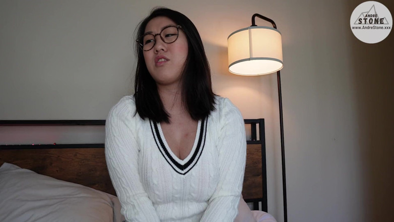 Andre Stone: Tímida nerd asiática novia Tofu es una ninfómana secreta