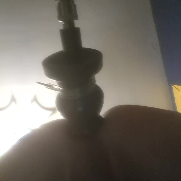 KIARA: Big Dildo Into Her Ass Whole