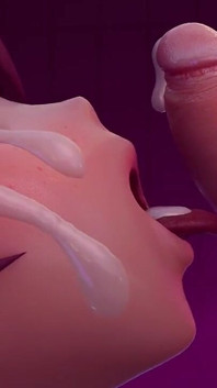 3D 女孩操坚硬的大鸡巴