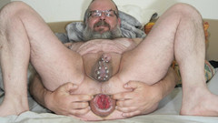 Qualzucht: Екстремальне анальне розтягування з пробкою та м'ячем