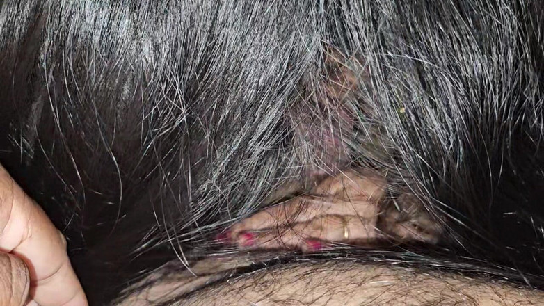 Demansh: 人妻在很长一段时间后给口交