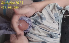rudefun2023: V33: 치마, 스타킹, 팬티 정액