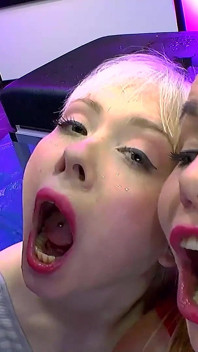 Rebecca Black & Cherry English Wild Ggg Bukkake