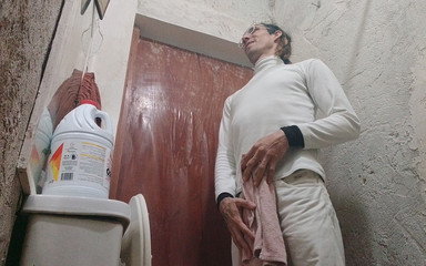 Raba erre elle: あなたが閉じ込められ、射精したとき : Raba Erre