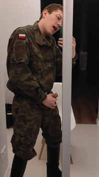 Gay Fuck Im Army Uniform