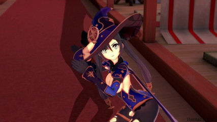 HentaiF3tish: Genshin Impact Mona Hentai dölleme