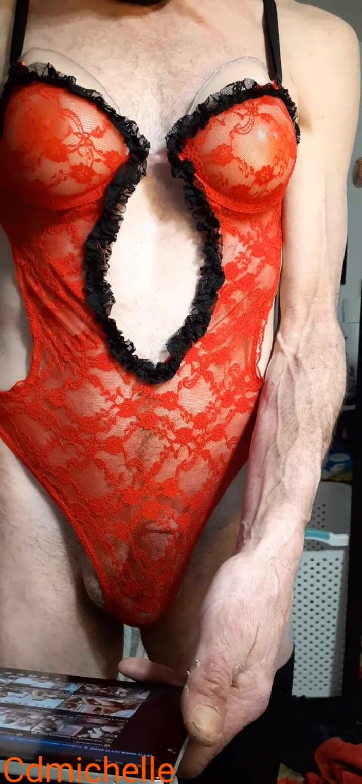 Sexy crossdresser wearing lingerie everything sexy: Cdmichelle Älskar Att Crossdress I Många Olika Saker