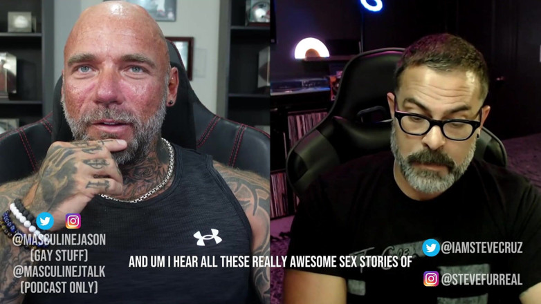 Raw and Uncensored with Masculine Jason: Porn Star Confessions - Steve Cruz (episode 96)