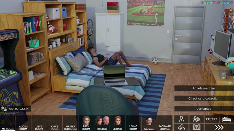 Porny Games: Pill King by Effx Games - Boobjob on the Backyard While...