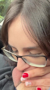 Blowjob kereta - deepthroat, foreskin & pancutan mani gulp