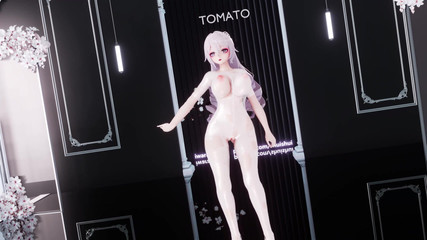 MikuMotion: [mmd] Tomboy rupt dintr-o singură bucată de mătase albă Fishnet...