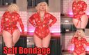Arya Grander: Auto-bondage, MILF blonde