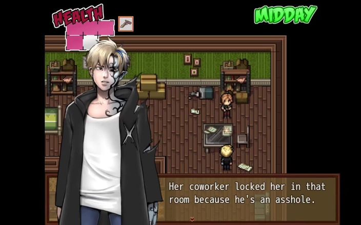 HotSummer117: Zombie's Retreat Cap 25 - Futând o blondă sexy și un sex în trei...
