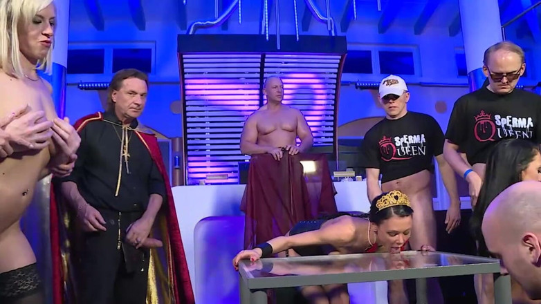 Deutschland porn: Sperma queen orgia