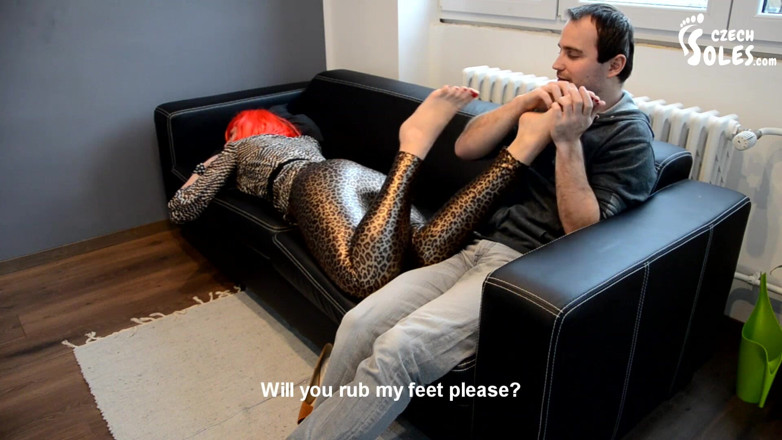 Czech Soles - foot fetish content: Secret foot worship